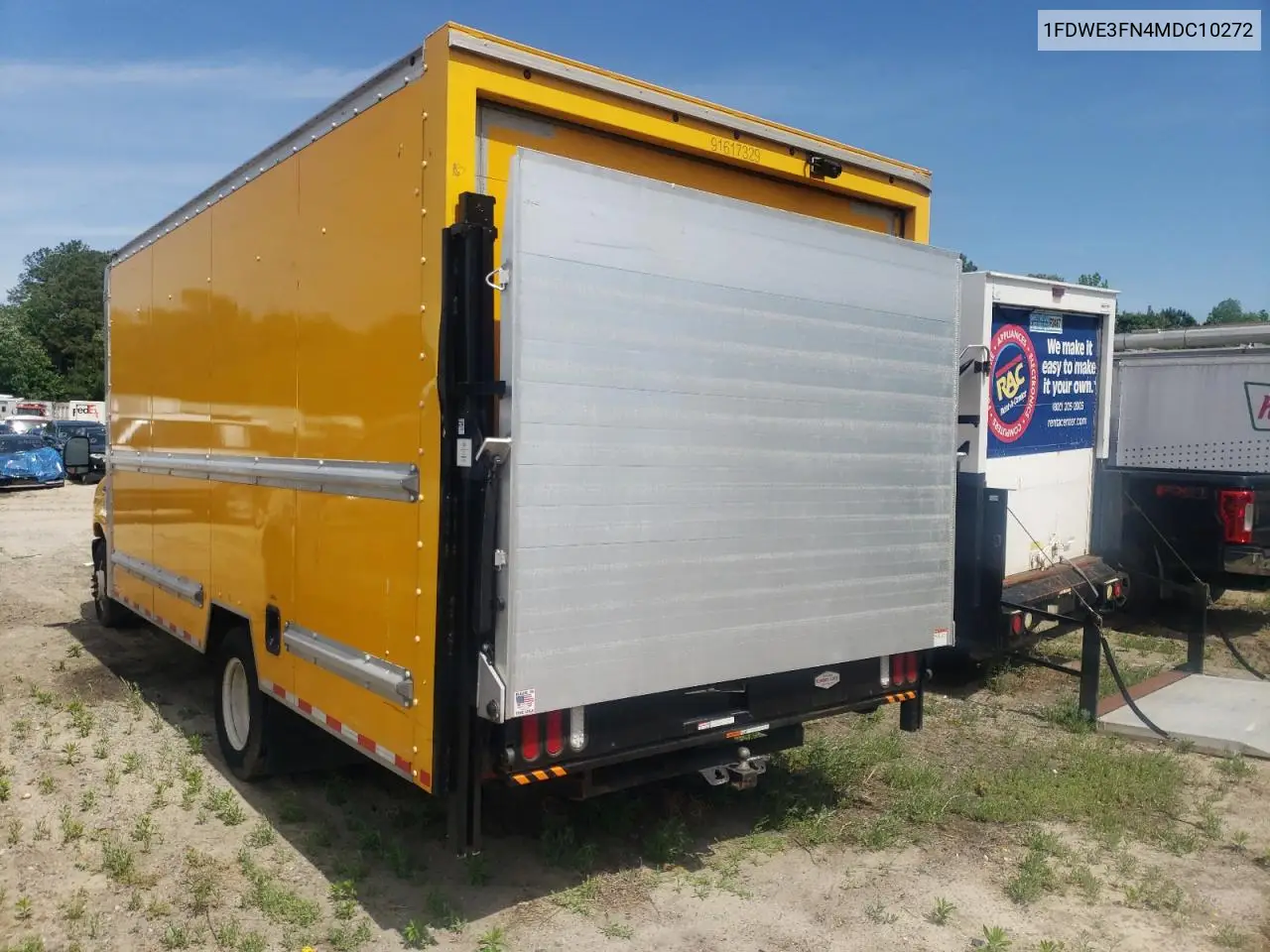2021 Ford Econoline E350 Super Duty Cutaway Van VIN: 1FDWE3FN4MDC10272 Lot: 54802825