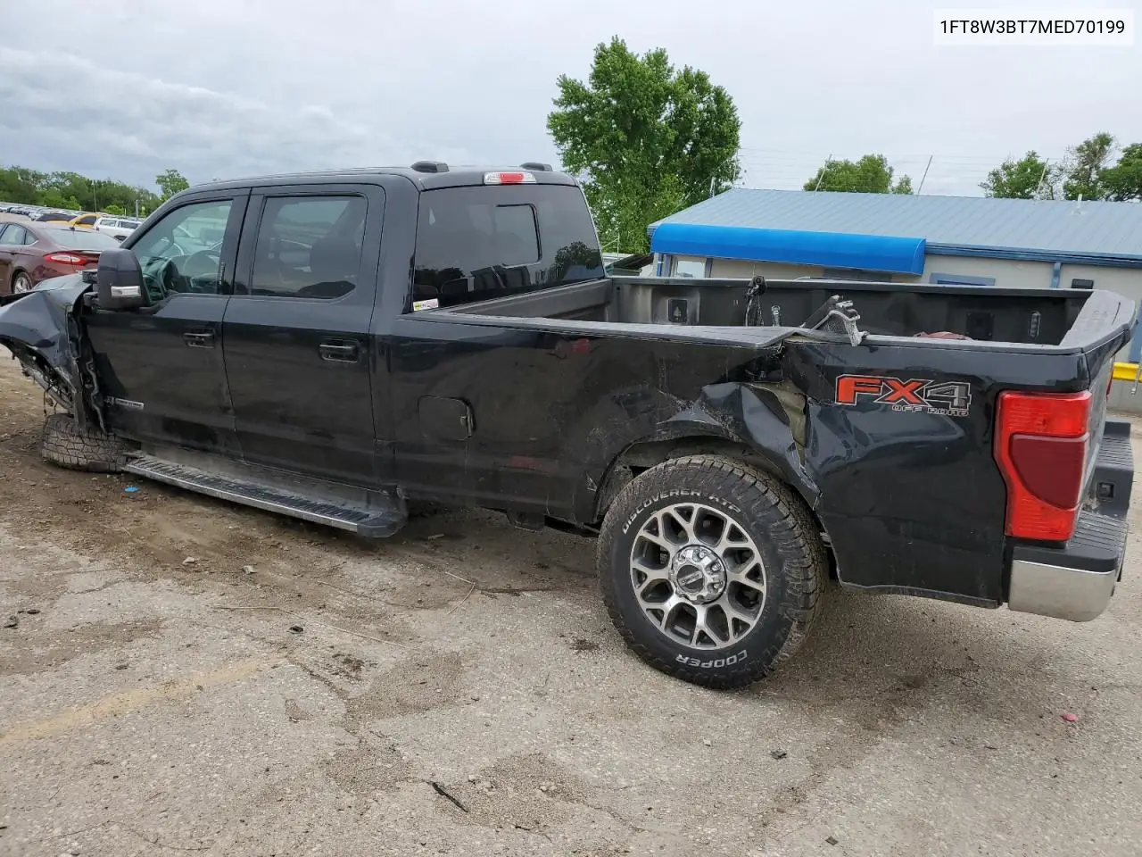 2021 Ford F350 Super Duty VIN: 1FT8W3BT7MED70199 Lot: 55344855