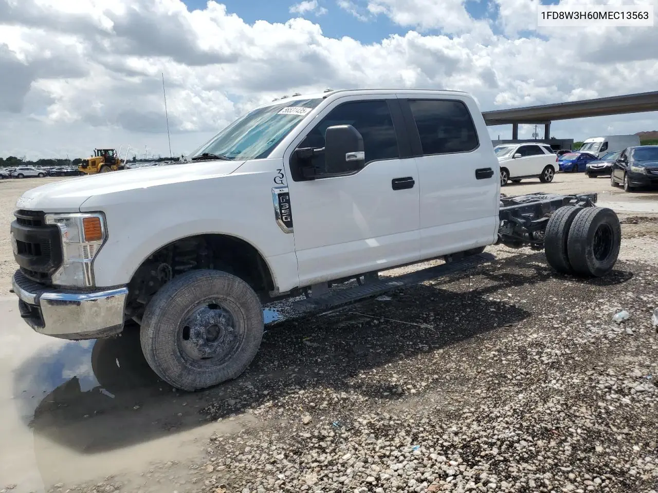 2021 Ford F350 Super Duty VIN: 1FD8W3H60MEC13563 Lot: 56531435