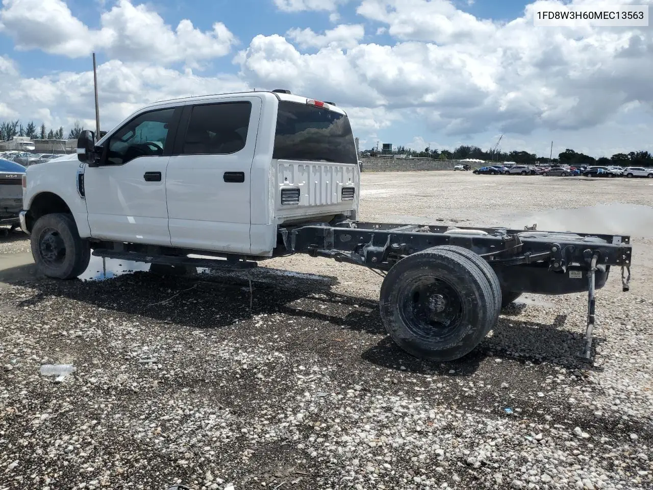 2021 Ford F350 Super Duty VIN: 1FD8W3H60MEC13563 Lot: 56531435
