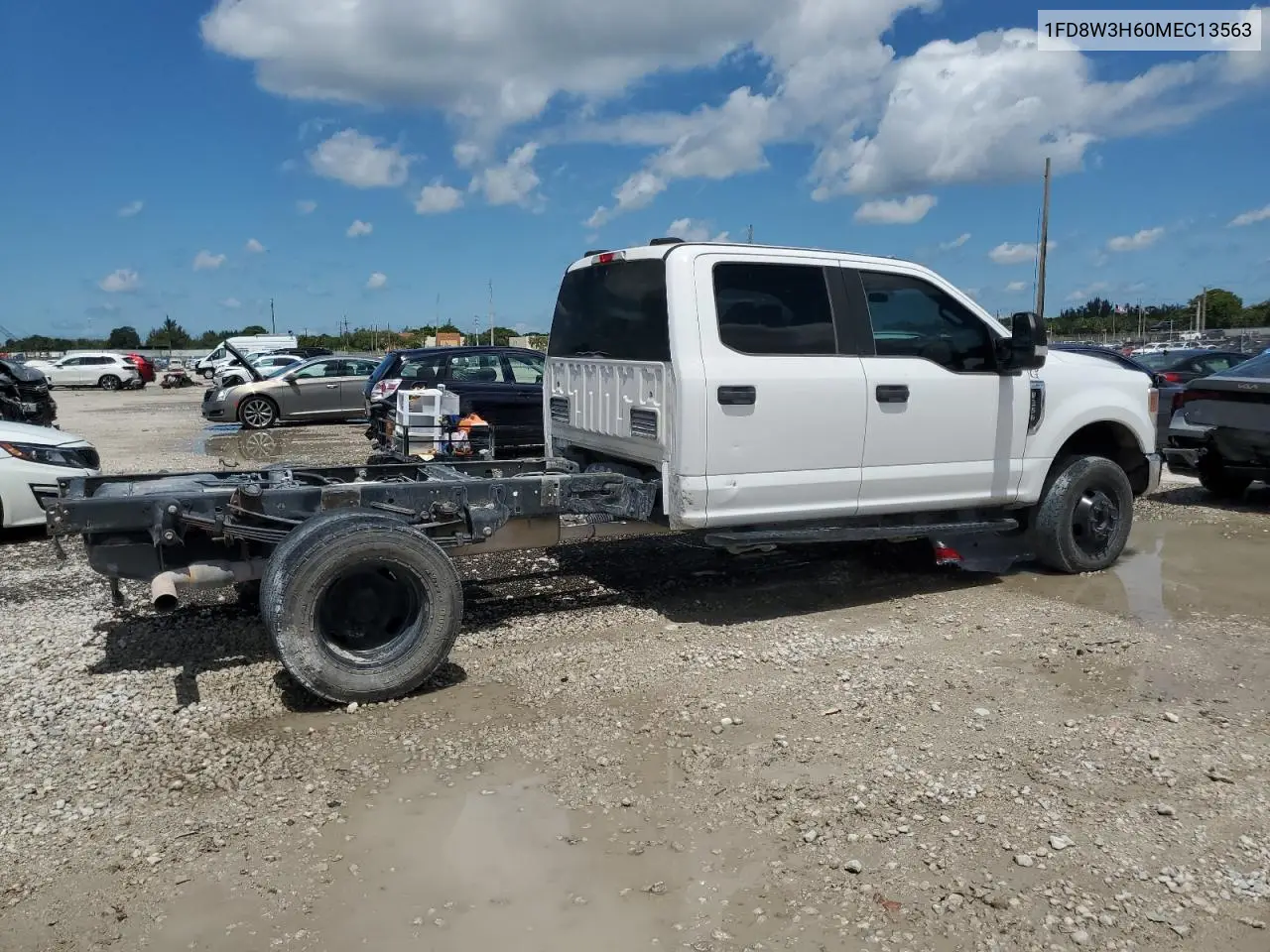 2021 Ford F350 Super Duty VIN: 1FD8W3H60MEC13563 Lot: 56531435