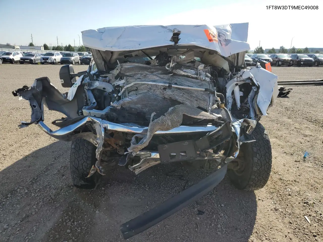 2021 Ford F350 Super Duty VIN: 1FT8W3DT9MEC49008 Lot: 61654055