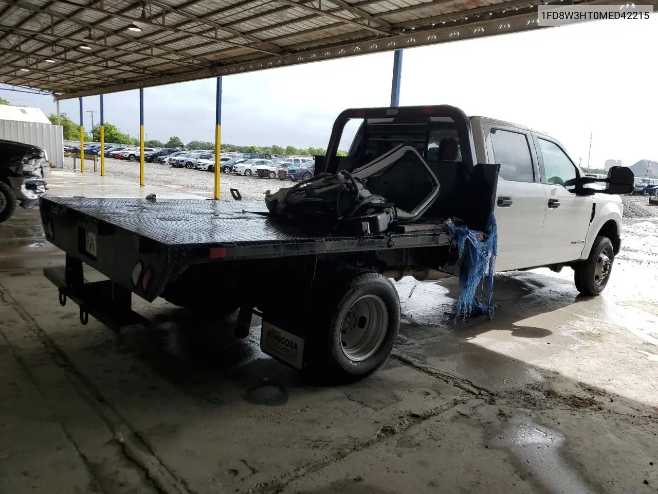 2021 Ford F350 Super Duty VIN: 1FD8W3HT0MED42215 Lot: 64473804