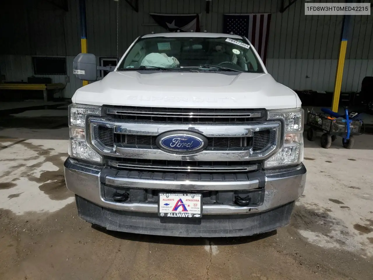 2021 Ford F350 Super Duty VIN: 1FD8W3HT0MED42215 Lot: 64473804