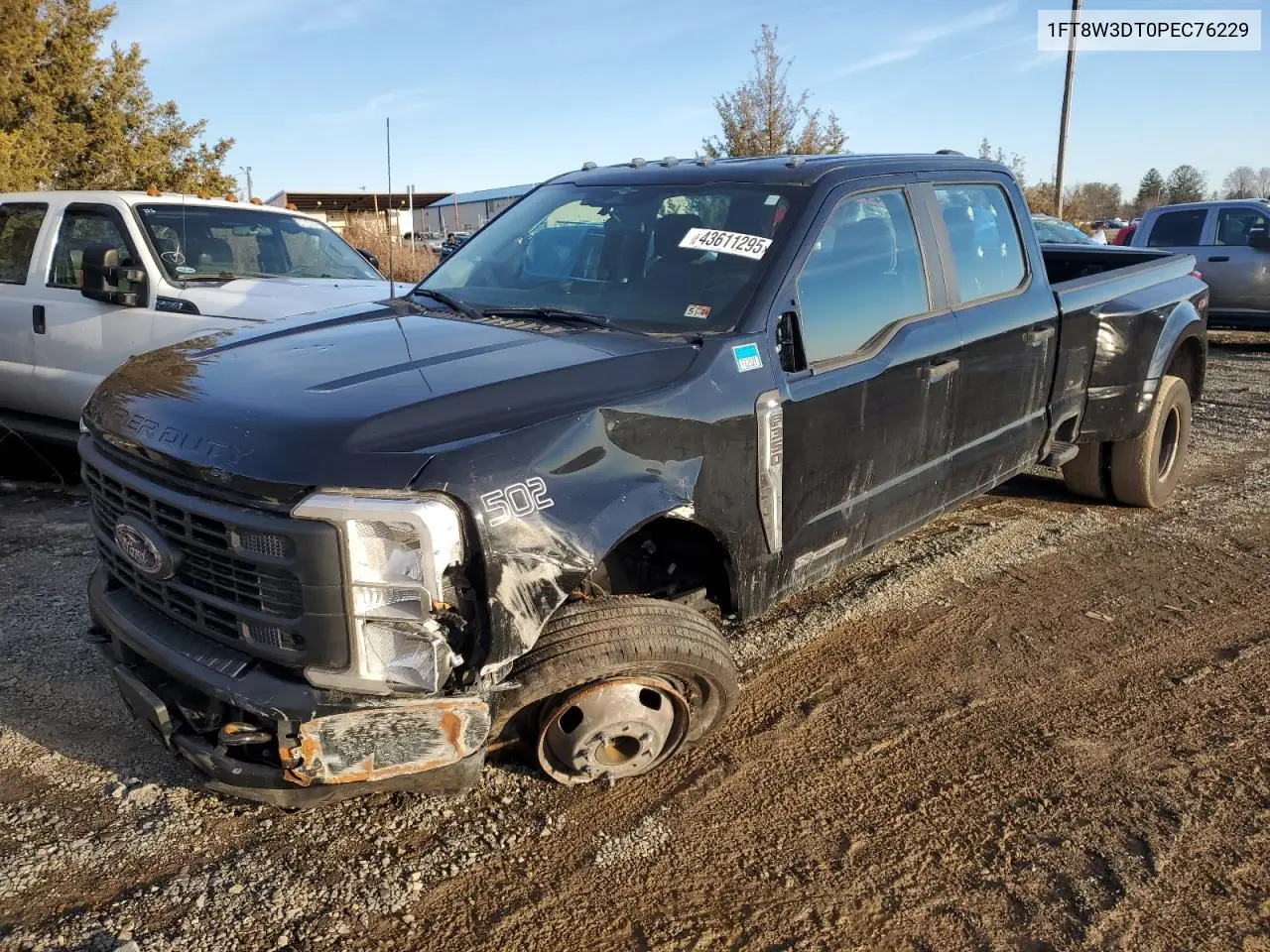 2023 Ford F350 Super Duty VIN: 1FT8W3DT0PEC76229 Lot: 43611295