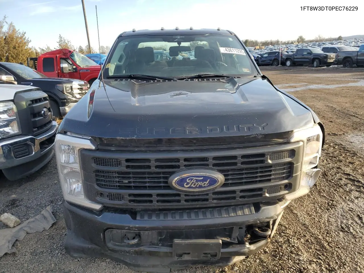2023 Ford F350 Super Duty VIN: 1FT8W3DT0PEC76229 Lot: 43611295