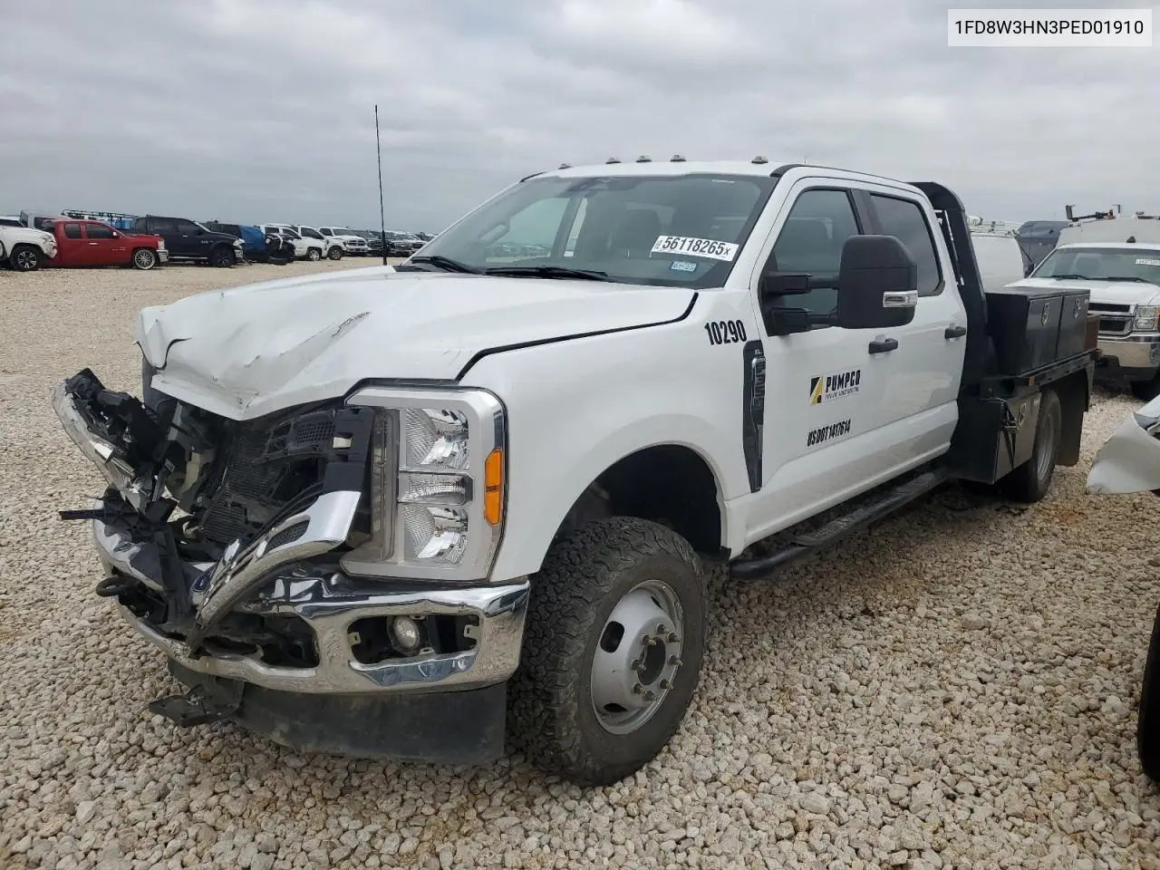 2023 Ford F350 Super Duty VIN: 1FD8W3HN3PED01910 Lot: 56118265