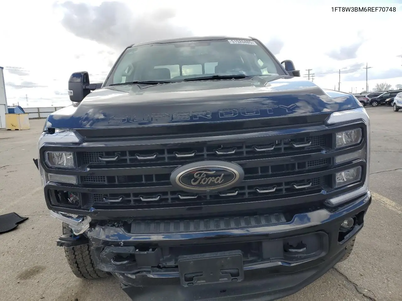 2024 Ford F350 Super Duty VIN: 1FT8W3BM6REF70748 Lot: 51520485