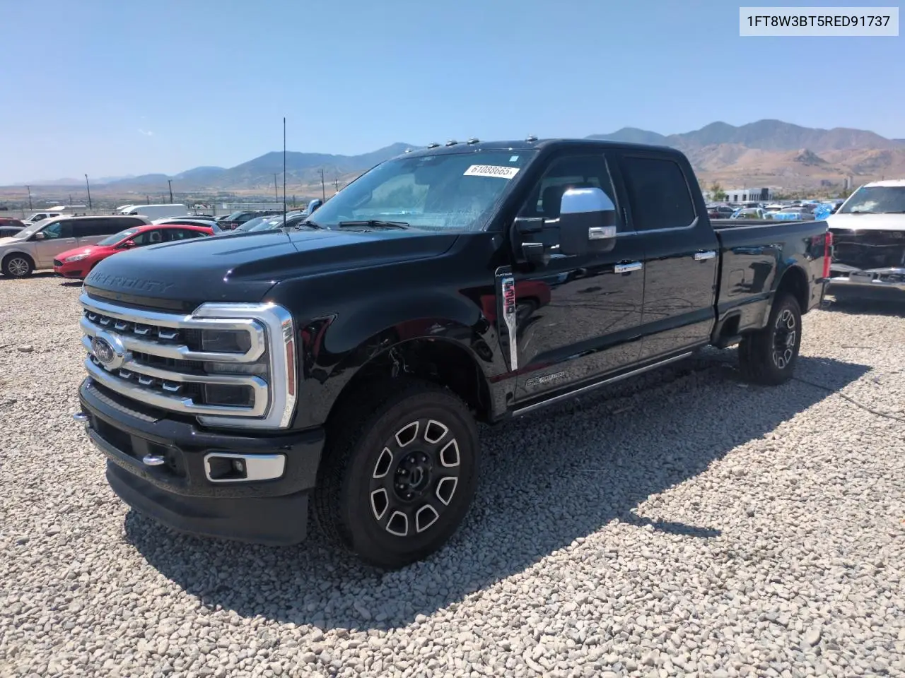 2024 Ford F350 Super Duty VIN: 1FT8W3BT5RED91737 Lot: 61088665