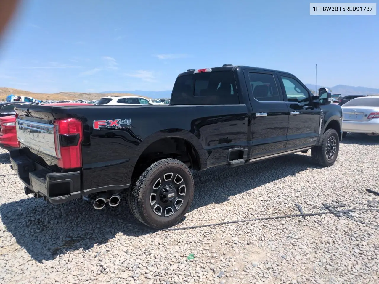 2024 Ford F350 Super Duty VIN: 1FT8W3BT5RED91737 Lot: 61088665
