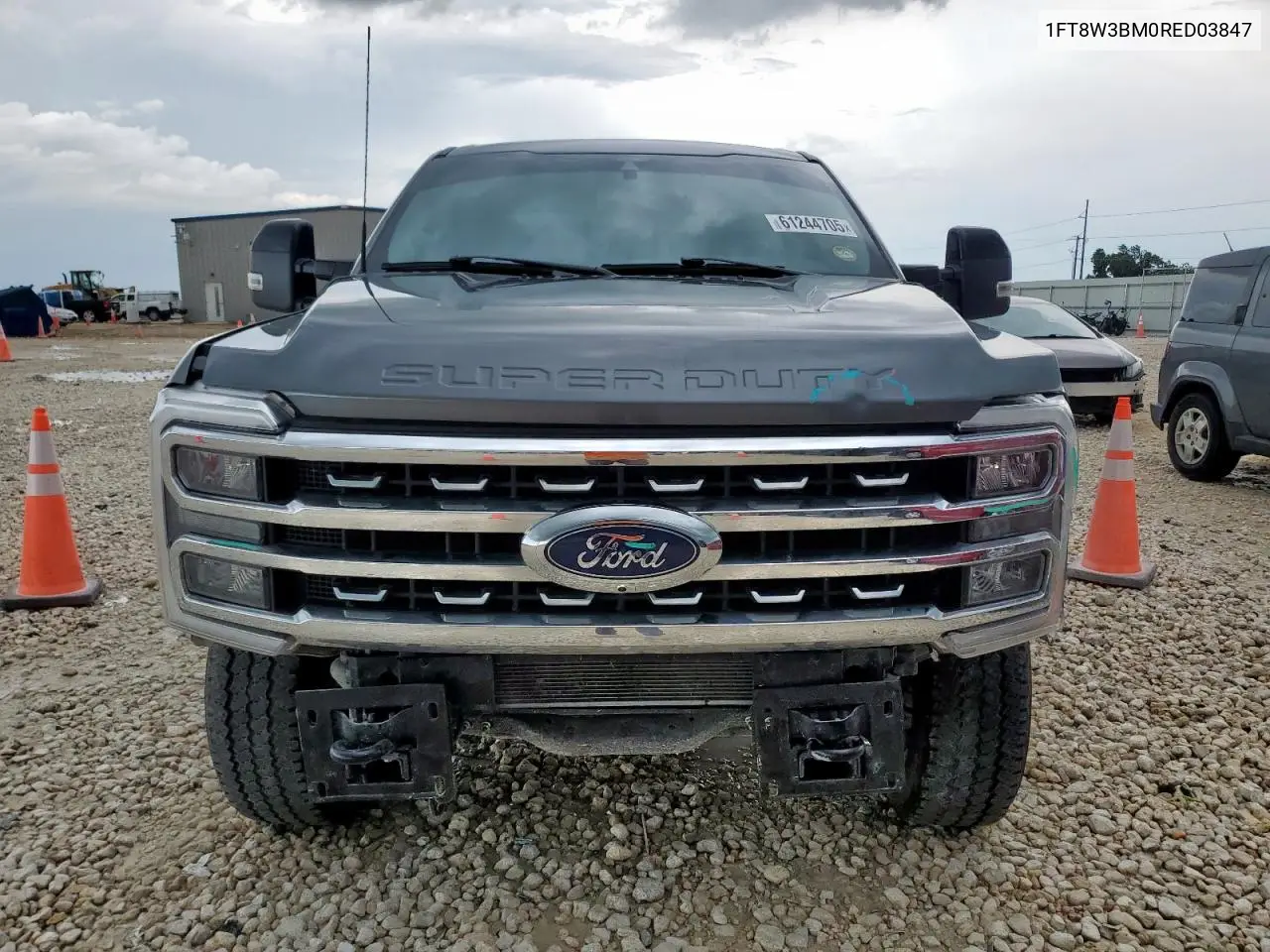 2024 Ford F350 Super Duty VIN: 1FT8W3BM0RED03847 Lot: 61244705