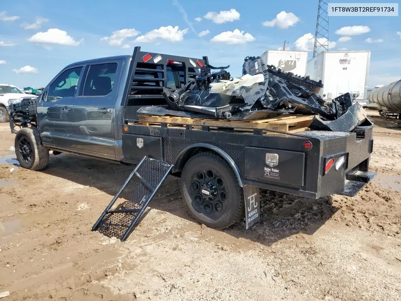 2024 Ford F350 Super Duty VIN: 1FT8W3BT2REF91734 Lot: 62543555