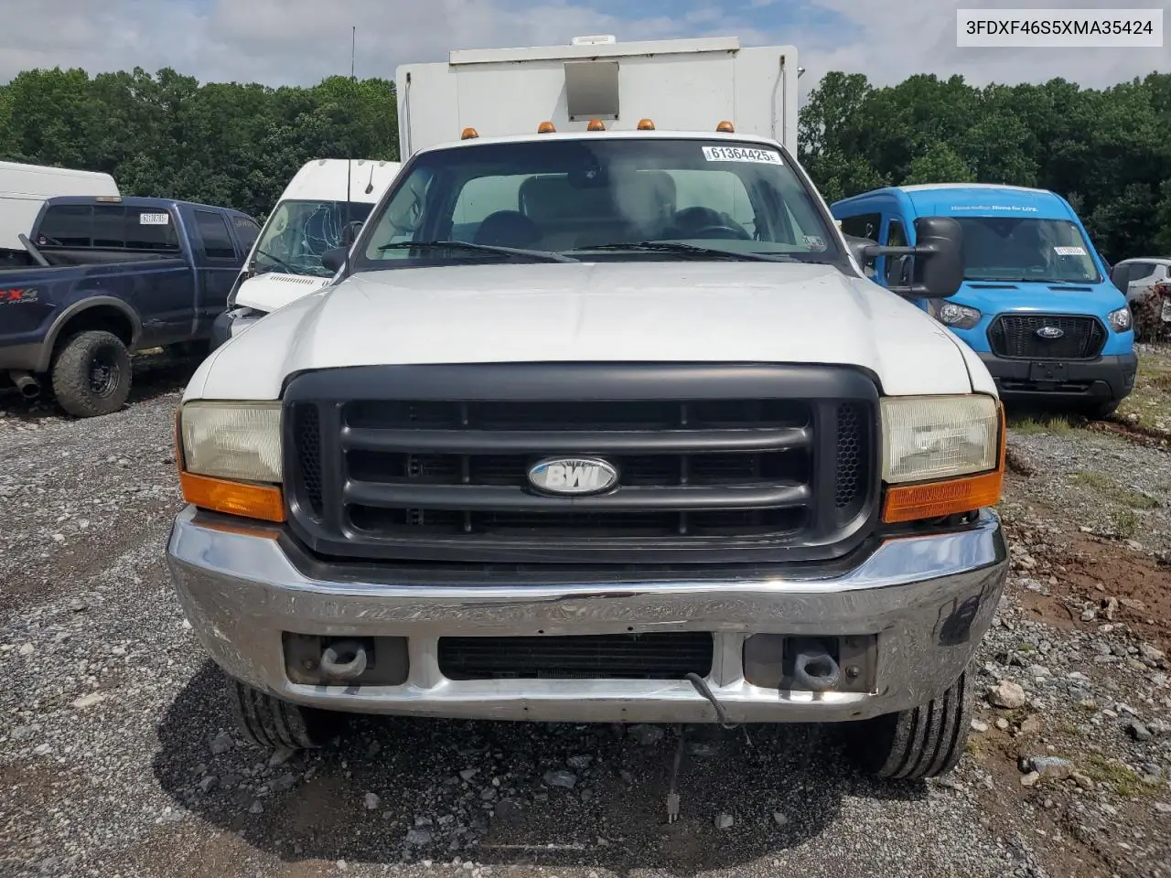 1999 Ford F450 Super Duty VIN: 3FDXF46S5XMA35424 Lot: 61364425