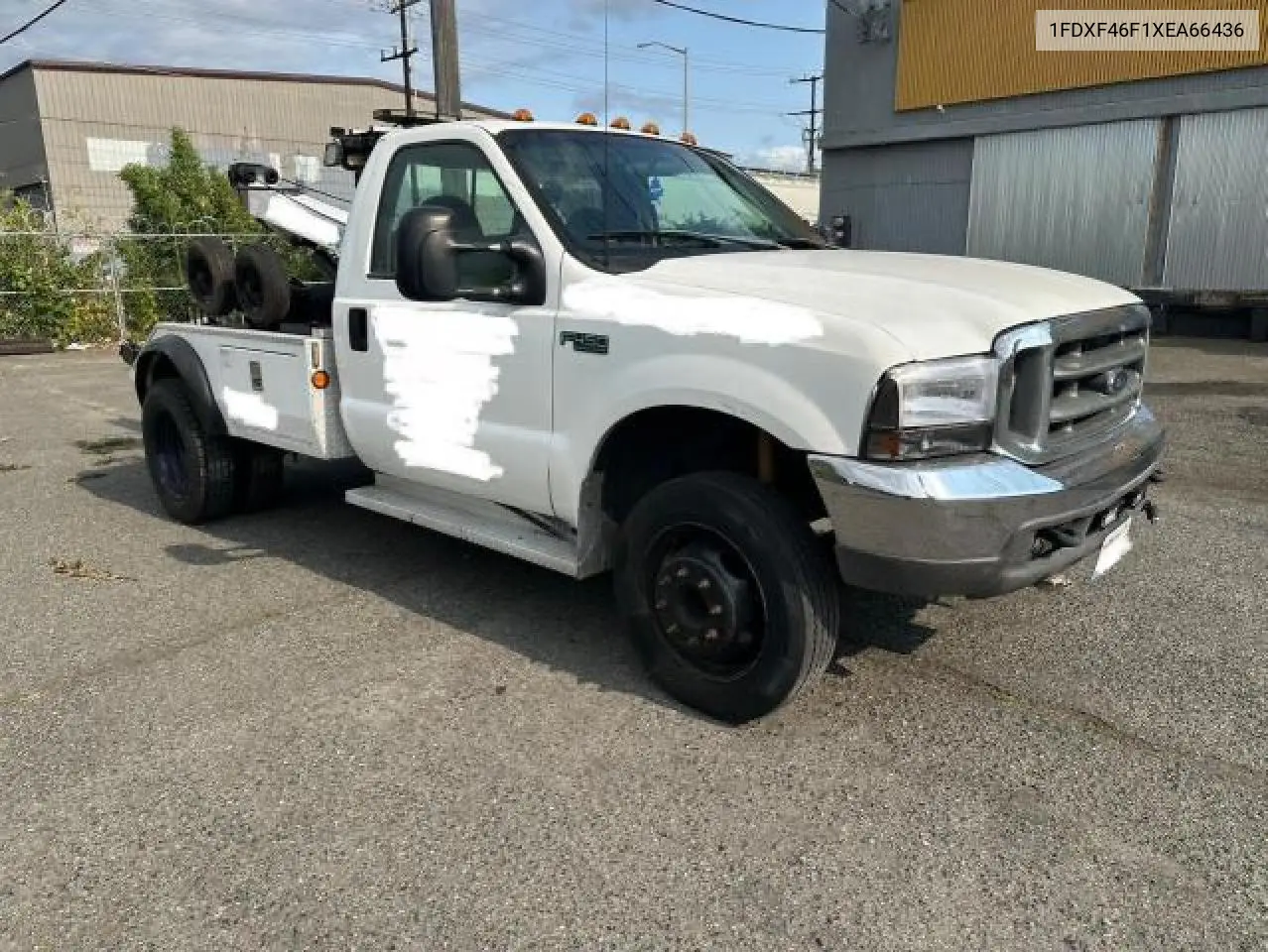 1999 Ford F-450 Supe VIN: 1FDXF46F1XEA66436 Lot: 62238065