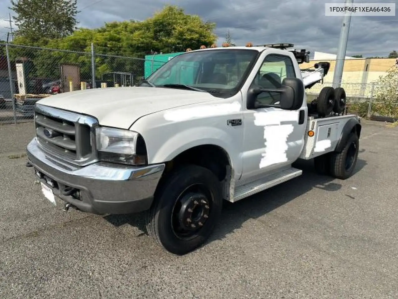 1999 Ford F-450 Supe VIN: 1FDXF46F1XEA66436 Lot: 62238065