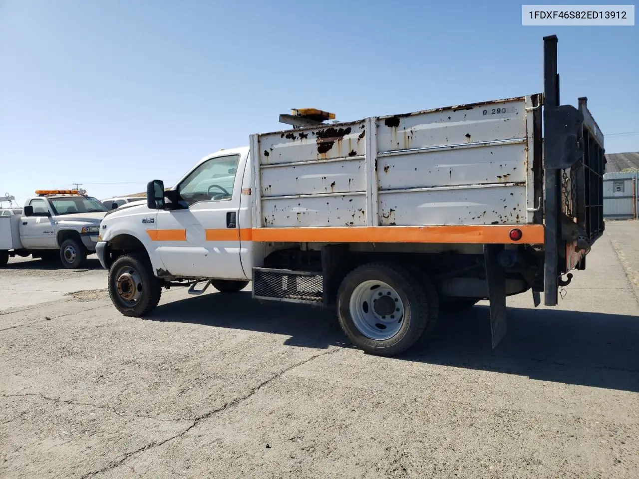 2002 Ford F450 Super Duty VIN: 1FDXF46S82ED13912 Lot: 61944805