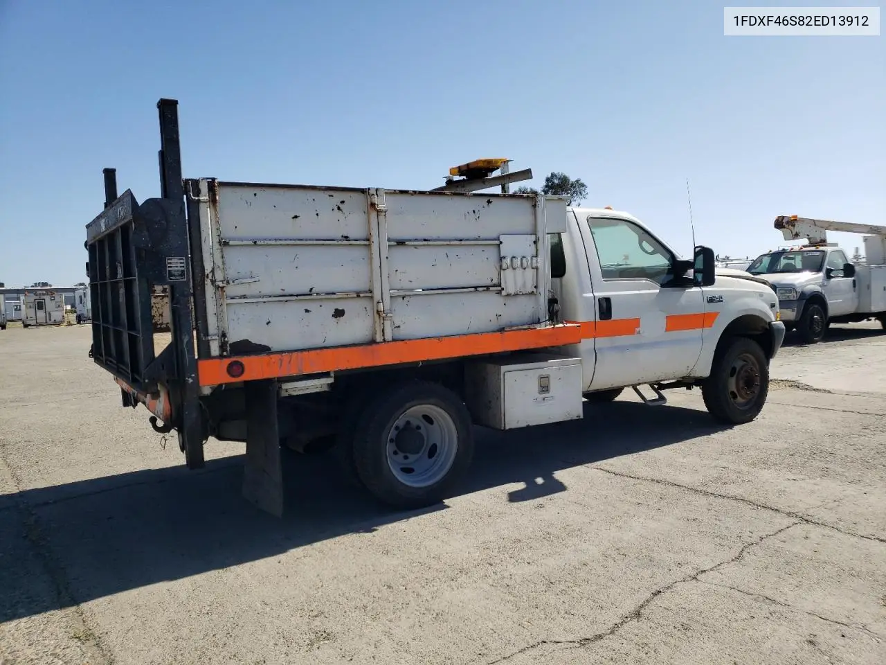 2002 Ford F450 Super Duty VIN: 1FDXF46S82ED13912 Lot: 61944805