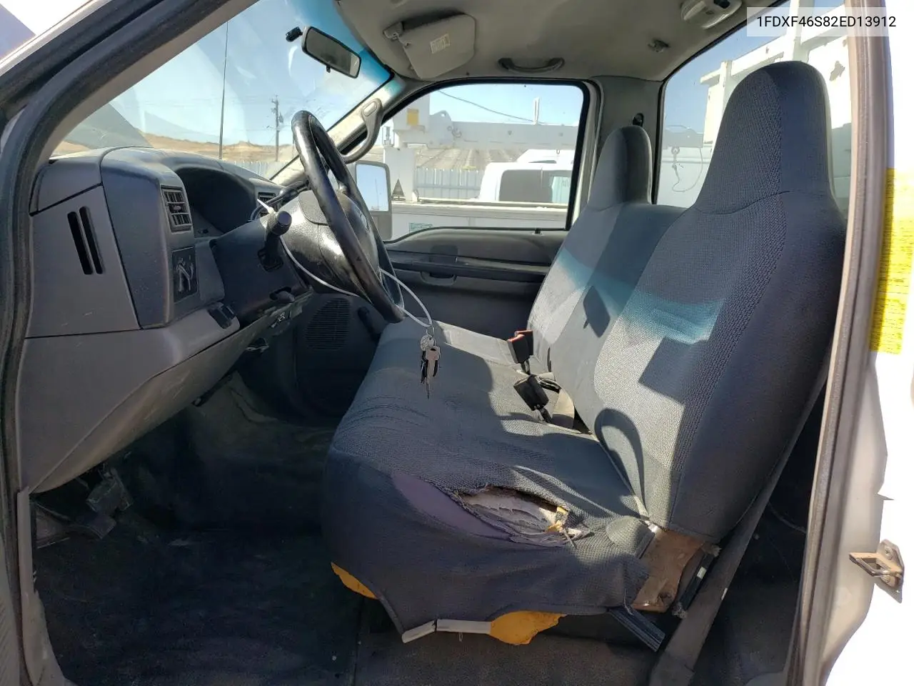 2002 Ford F450 Super Duty VIN: 1FDXF46S82ED13912 Lot: 61944805