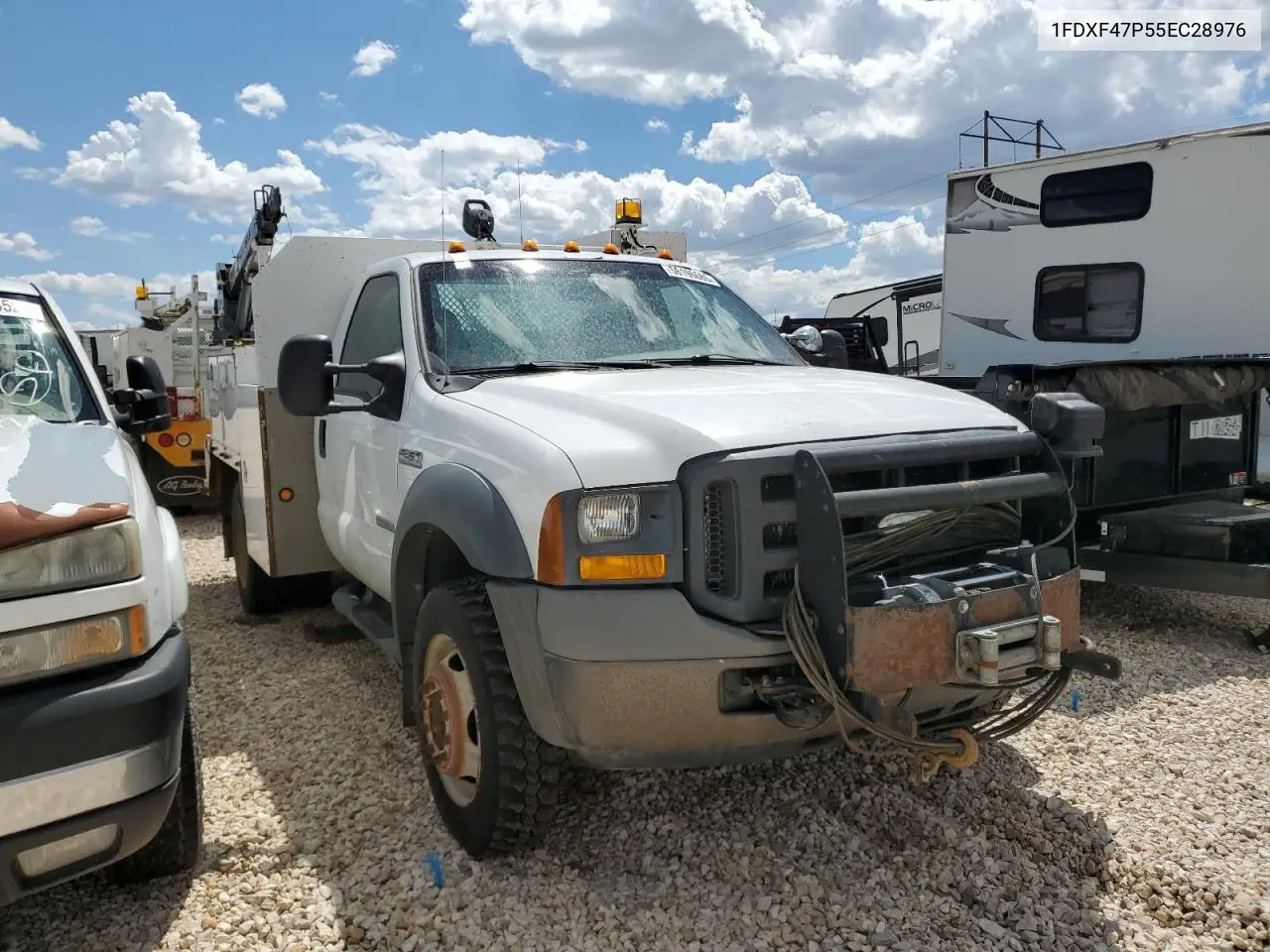 2005 Ford F450 Super Duty VIN: 1FDXF47P55EC28976 Lot: 56196685