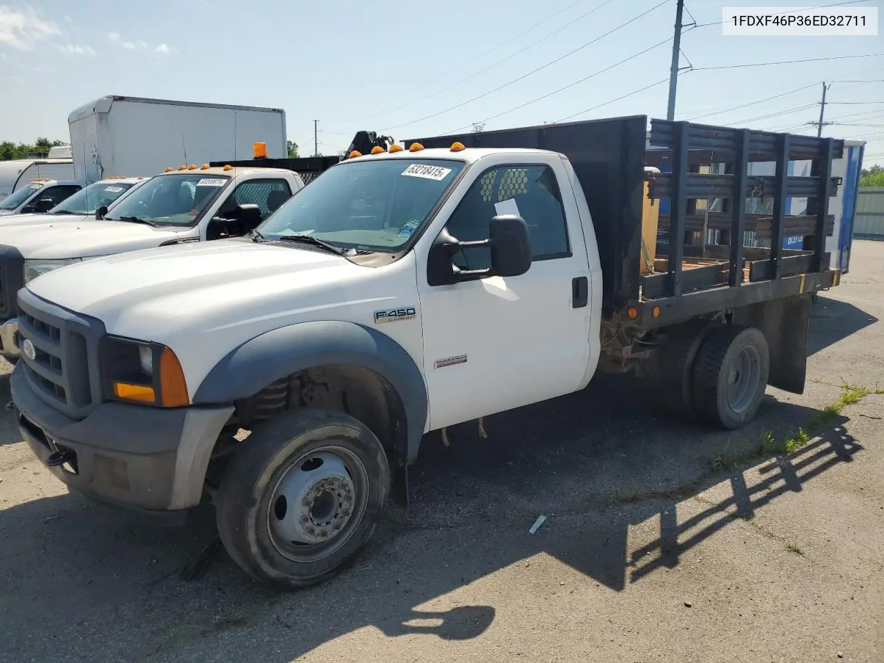 2006 Ford F450 Super Duty VIN: 1FDXF46P36ED32711 Lot: 63218415