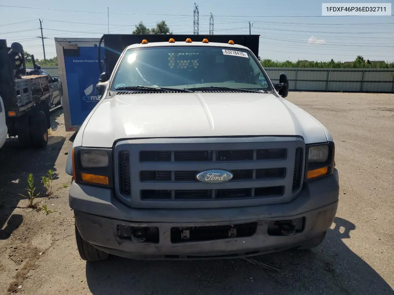 2006 Ford F450 Super Duty VIN: 1FDXF46P36ED32711 Lot: 63218415