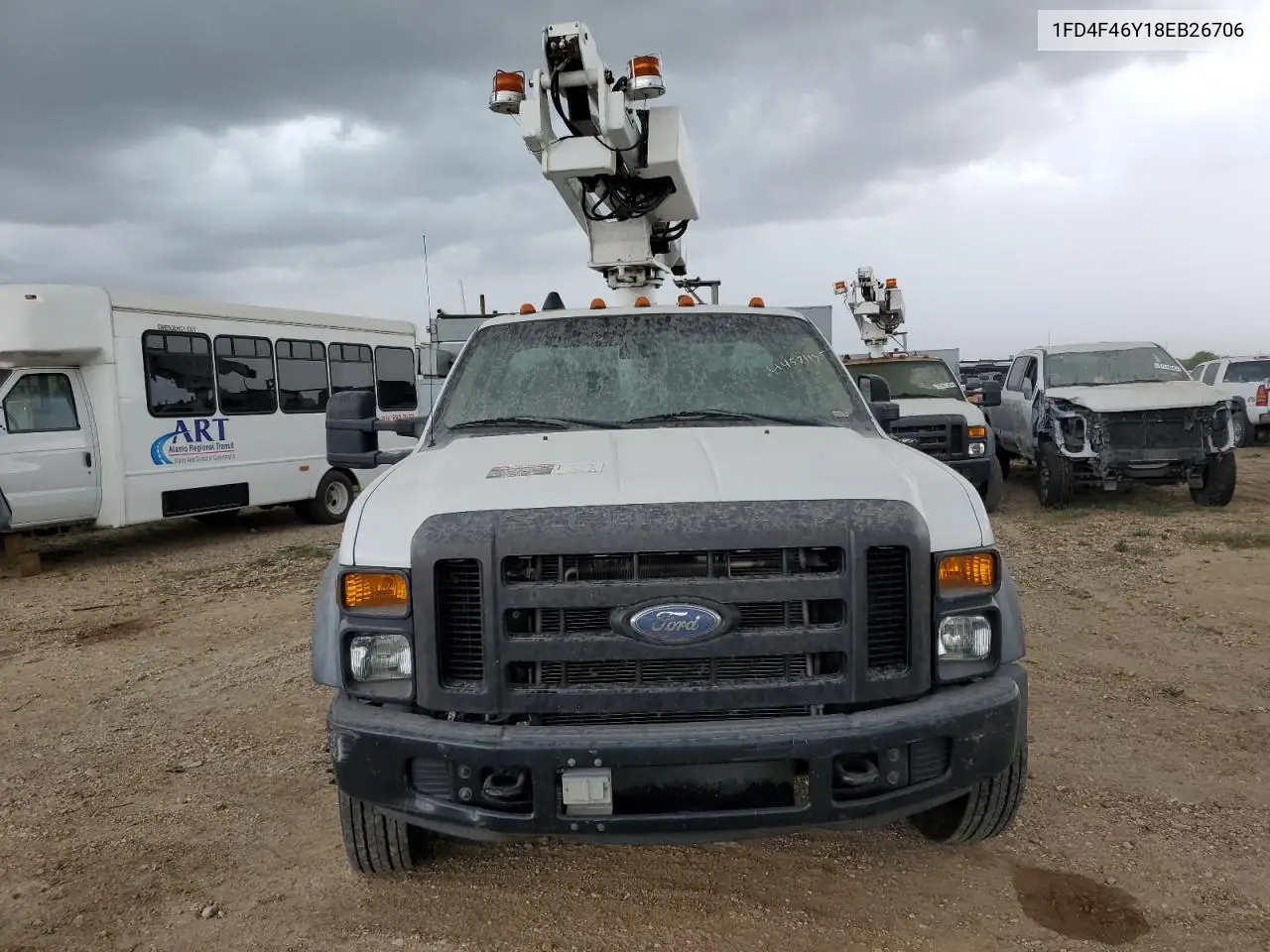 2008 Ford F450 Super Duty VIN: 1FD4F46Y18EB26706 Lot: 44571135