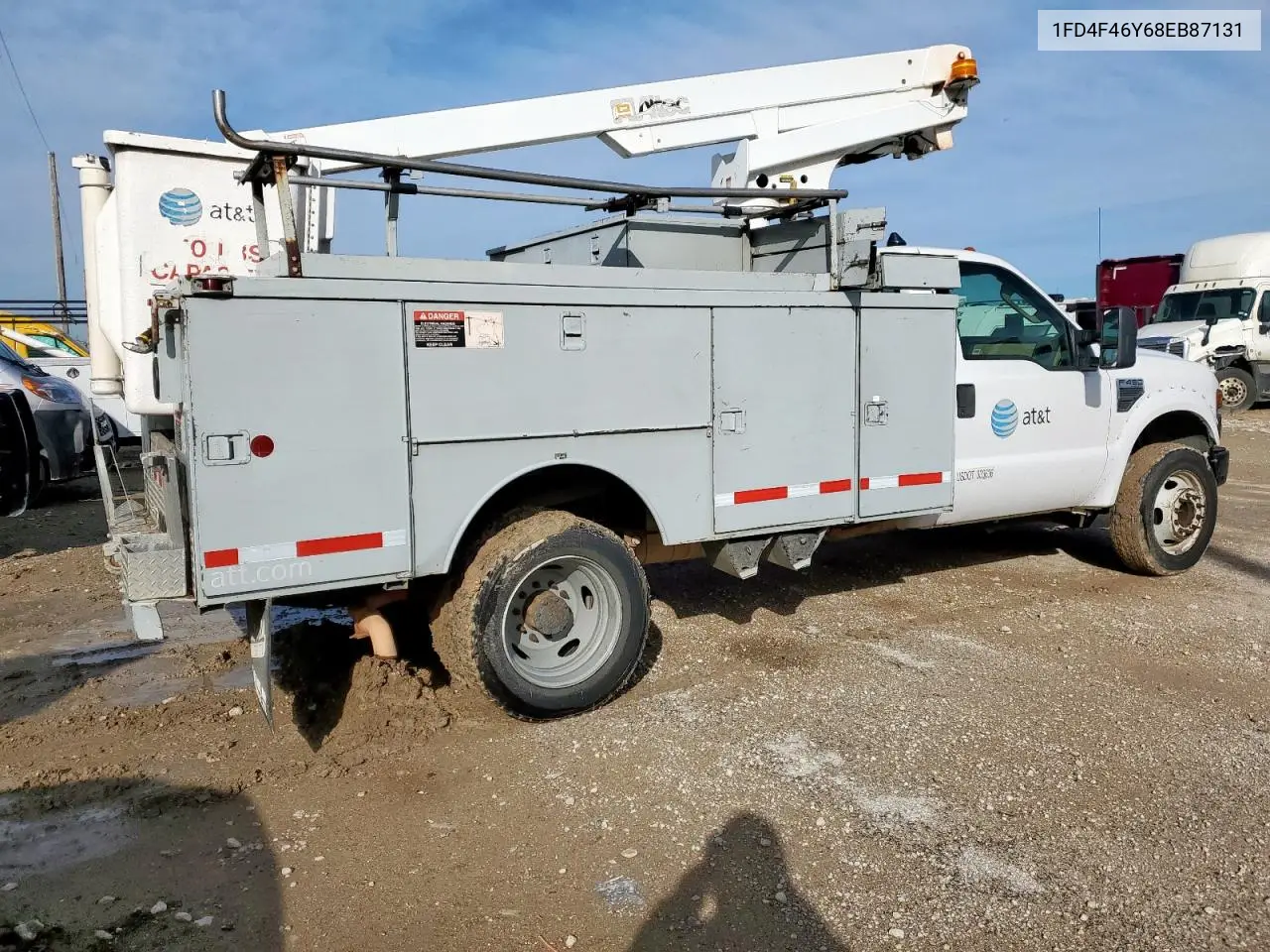 2008 Ford F450 Super Duty VIN: 1FD4F46Y68EB87131 Lot: 47085845