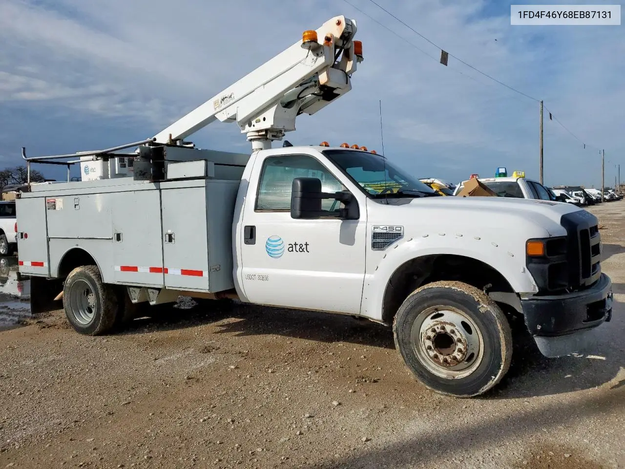 2008 Ford F450 Super Duty VIN: 1FD4F46Y68EB87131 Lot: 47085845