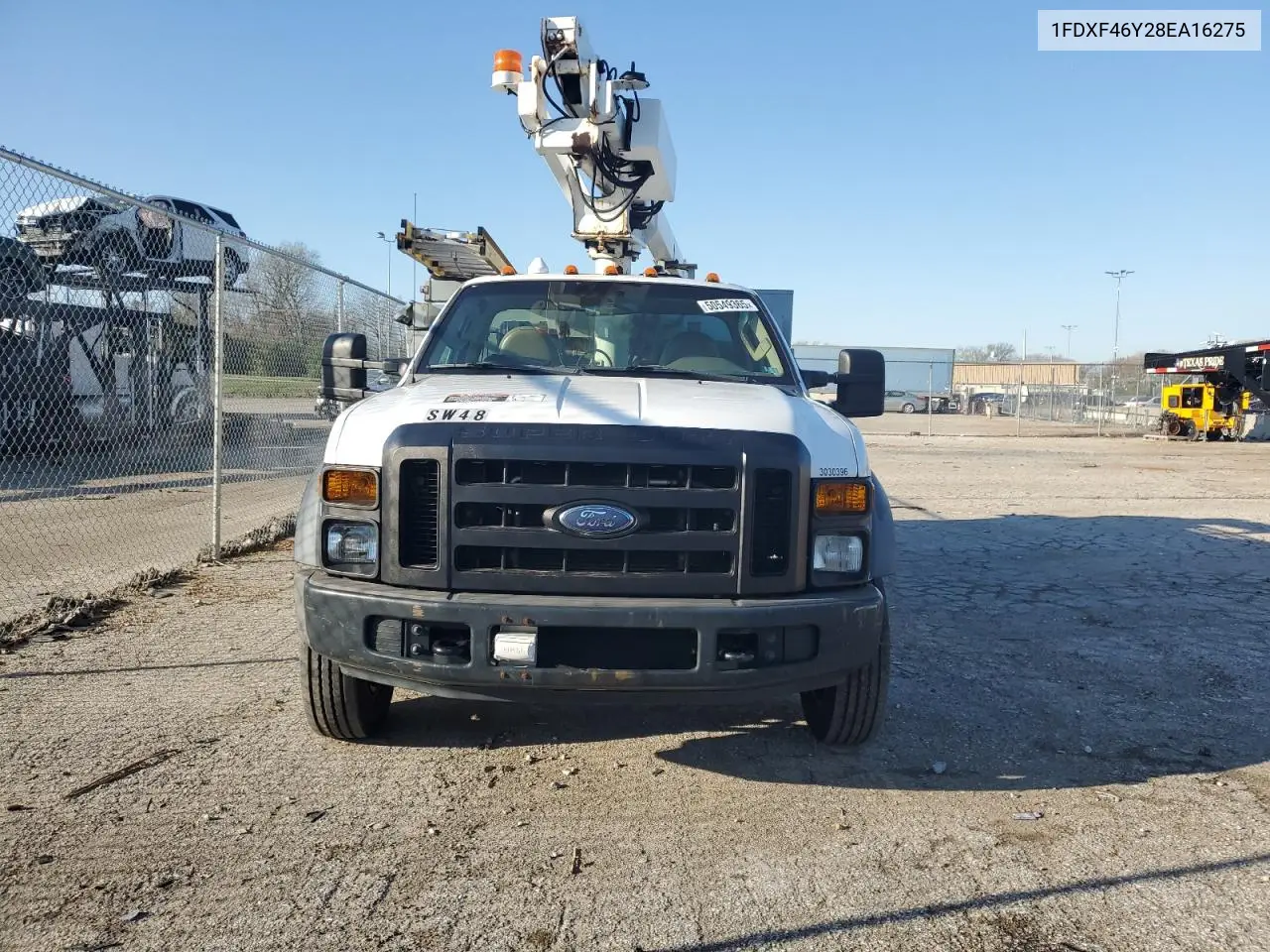 2008 Ford F450 Super Duty VIN: 1FDXF46Y28EA16275 Lot: 50549365