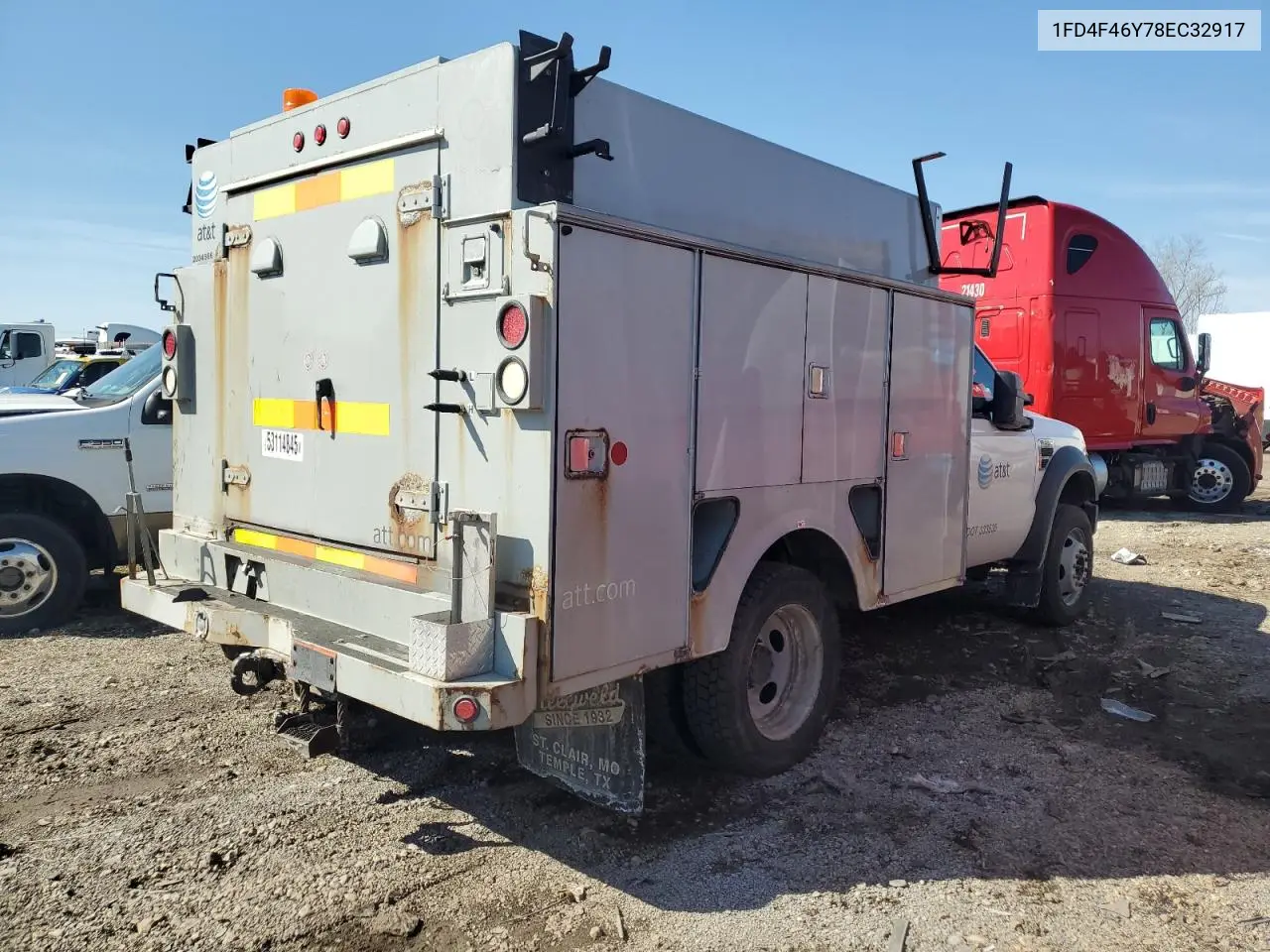 2008 Ford F450 Super Duty VIN: 1FD4F46Y78EC32917 Lot: 53114845