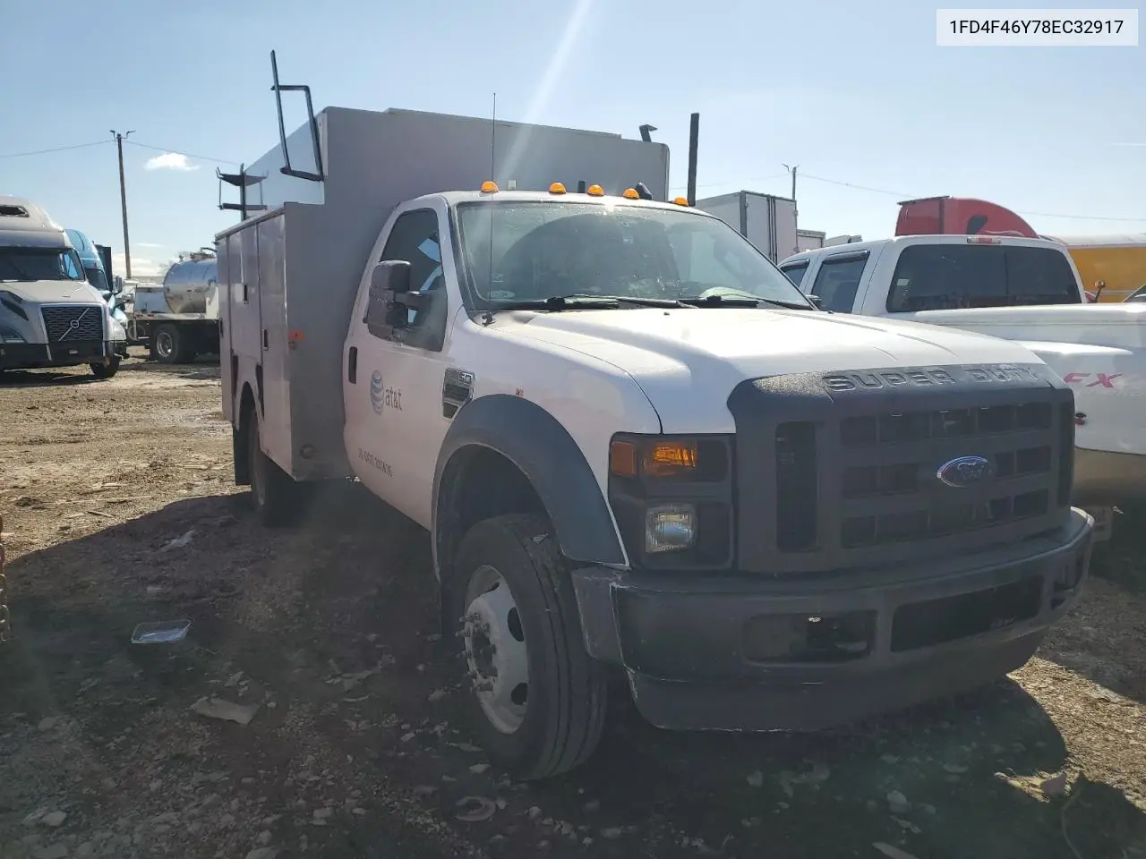 2008 Ford F450 Super Duty VIN: 1FD4F46Y78EC32917 Lot: 53114845
