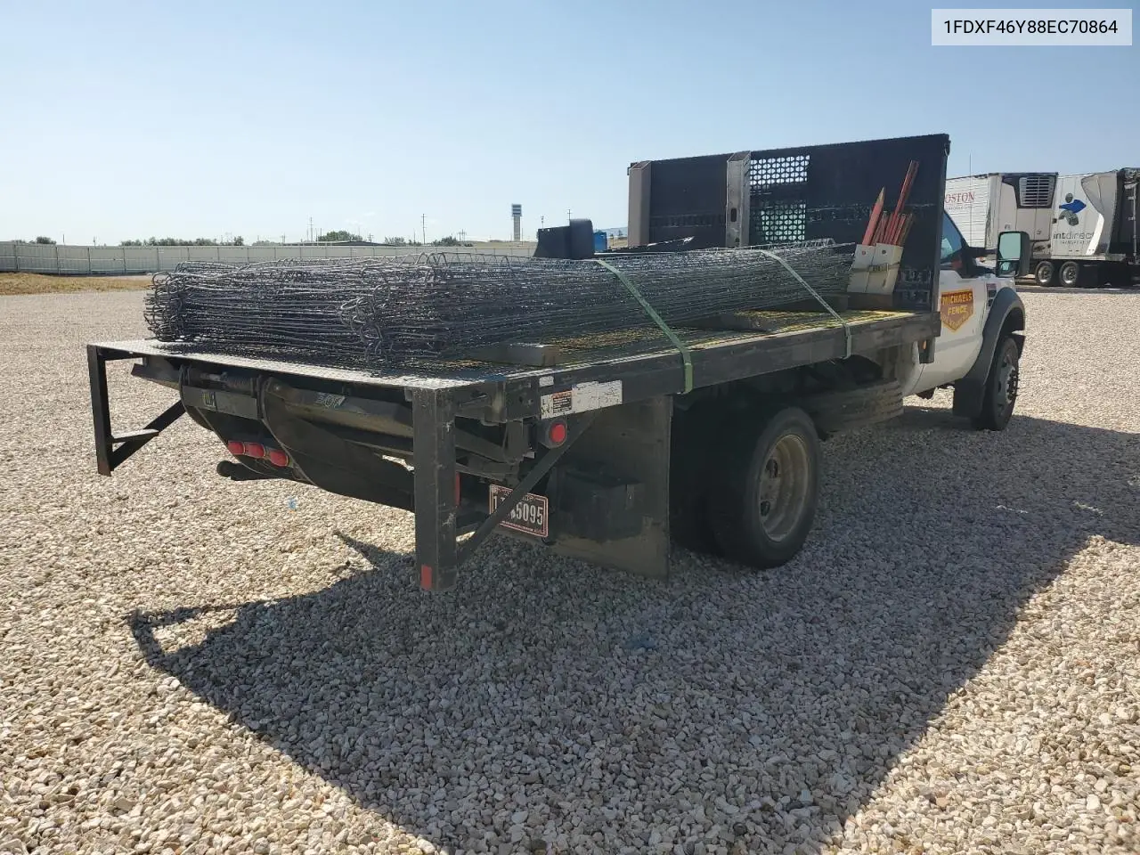 2008 Ford F450 Super Duty VIN: 1FDXF46Y88EC70864 Lot: 61196775