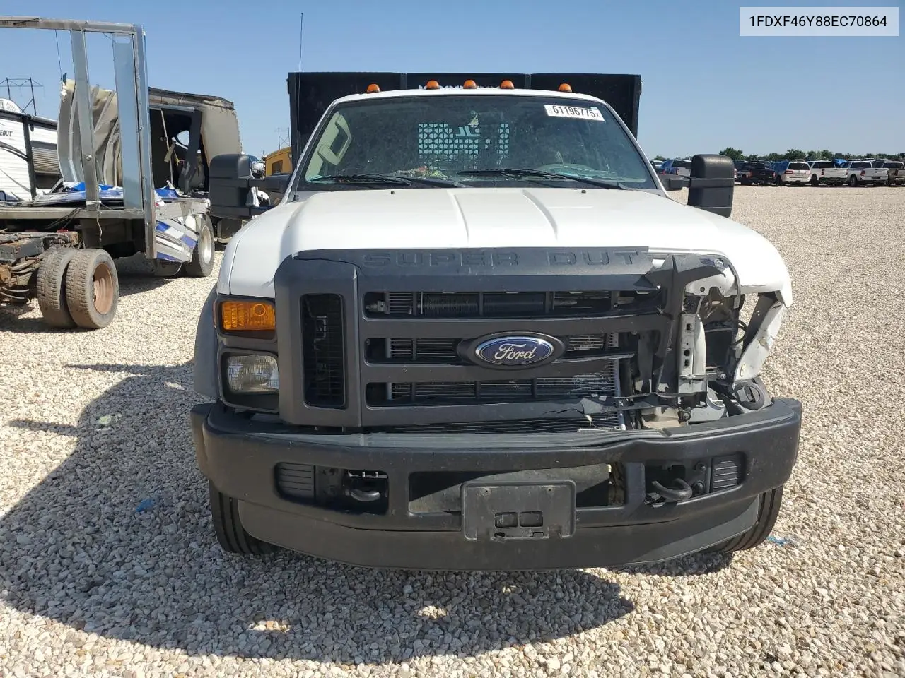 2008 Ford F450 Super Duty VIN: 1FDXF46Y88EC70864 Lot: 61196775