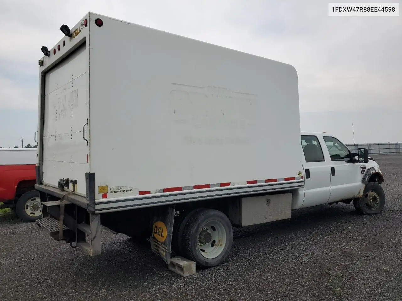 2008 Ford F450 Super Duty VIN: 1FDXW47R88EE44598 Lot: 63237935