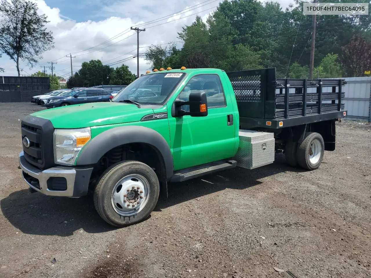 2011 Ford F450 Super Duty VIN: 1FDUF4HT7BEC64095 Lot: 63072415