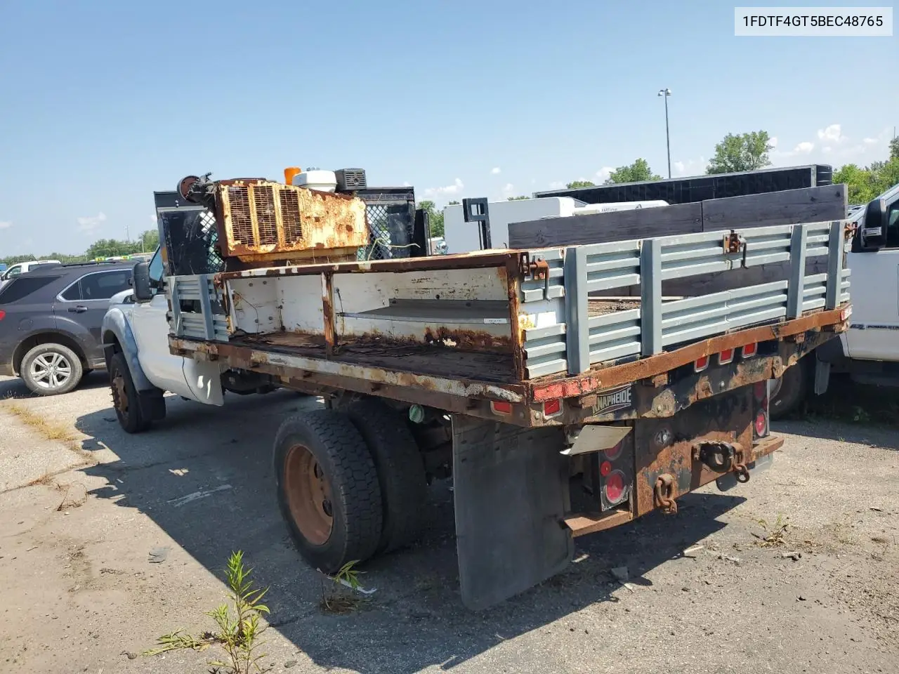 2011 Ford F450 Super Duty VIN: 1FDTF4GT5BEC48765 Lot: 63269875