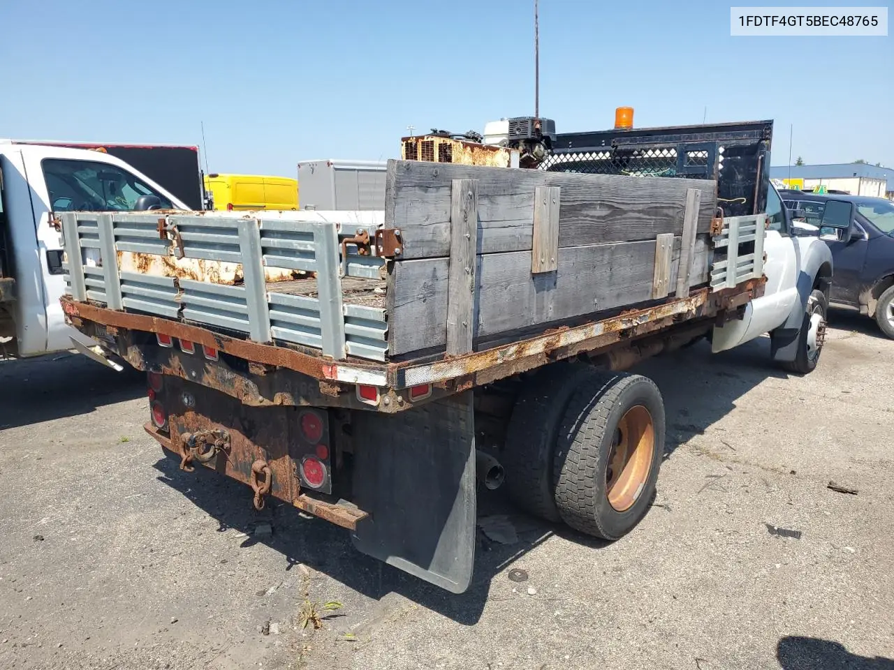 2011 Ford F450 Super Duty VIN: 1FDTF4GT5BEC48765 Lot: 63269875