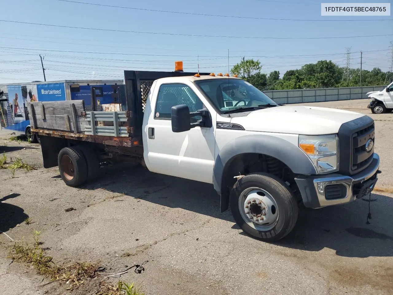 2011 Ford F450 Super Duty VIN: 1FDTF4GT5BEC48765 Lot: 63269875