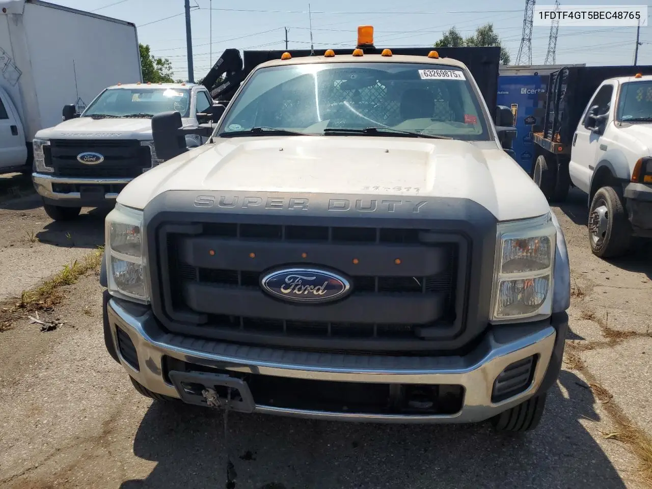2011 Ford F450 Super Duty VIN: 1FDTF4GT5BEC48765 Lot: 63269875