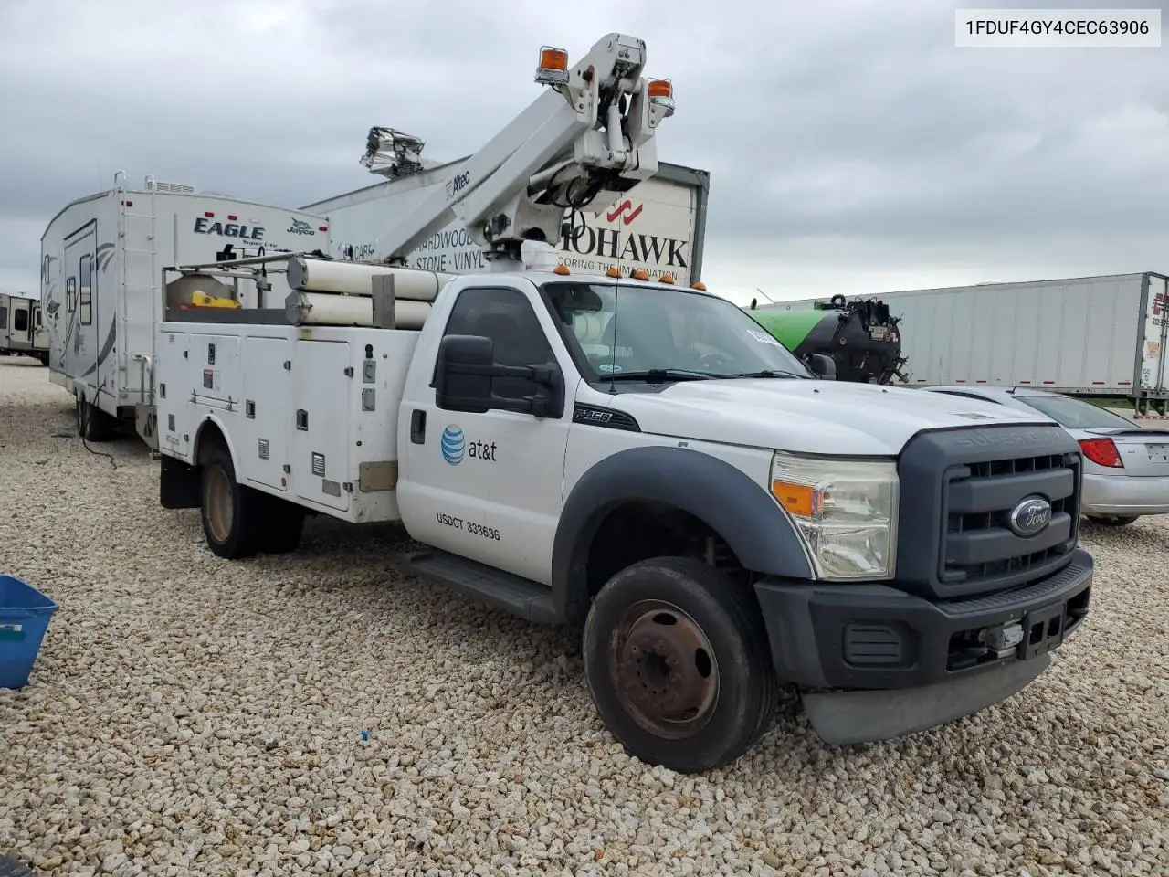 2012 Ford F450 Super Duty VIN: 1FDUF4GY4CEC63906 Lot: 54391705