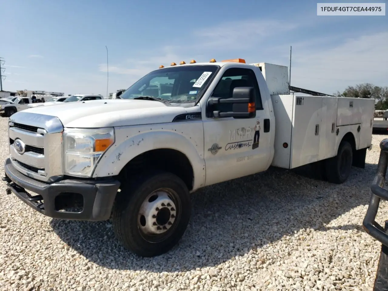 2012 Ford F450 Super Duty VIN: 1FDUF4GT7CEA44975 Lot: 55132905