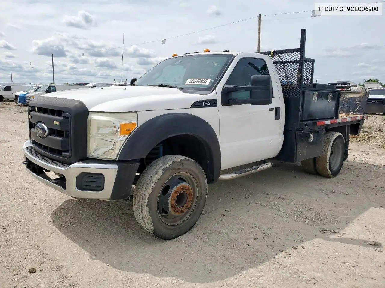 2012 Ford F450 Super Duty VIN: 1FDUF4GT9CEC06900 Lot: 56040965