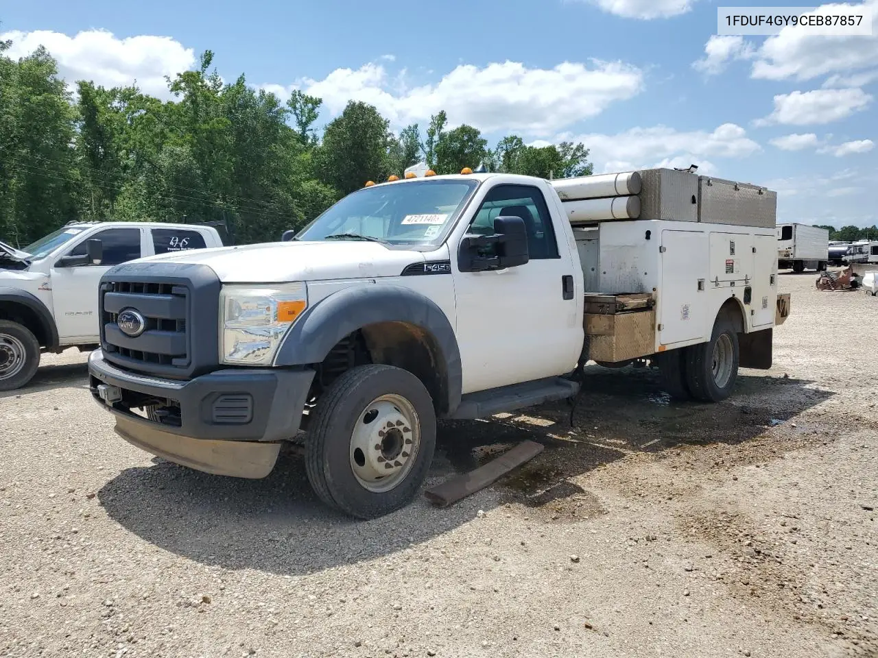 2012 Ford F450 Super Duty VIN: 1FDUF4GY9CEB87857 Lot: 56552075