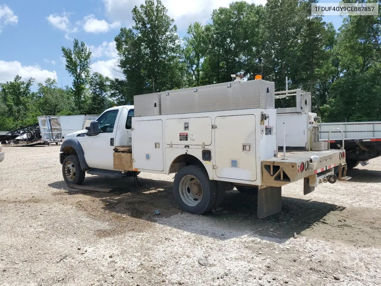 2012 Ford F450 Super Duty VIN: 1FDUF4GY9CEB87857 Lot: 56552075