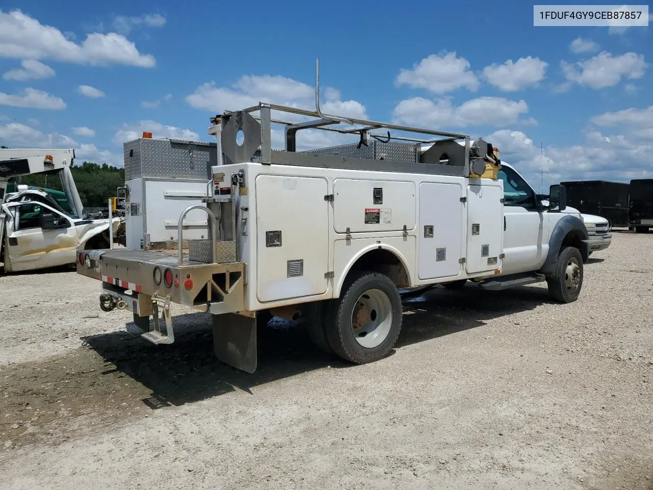 2012 Ford F450 Super Duty VIN: 1FDUF4GY9CEB87857 Lot: 56552075