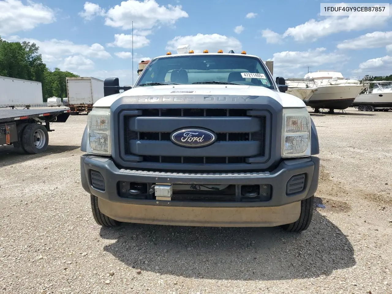 2012 Ford F450 Super Duty VIN: 1FDUF4GY9CEB87857 Lot: 56552075