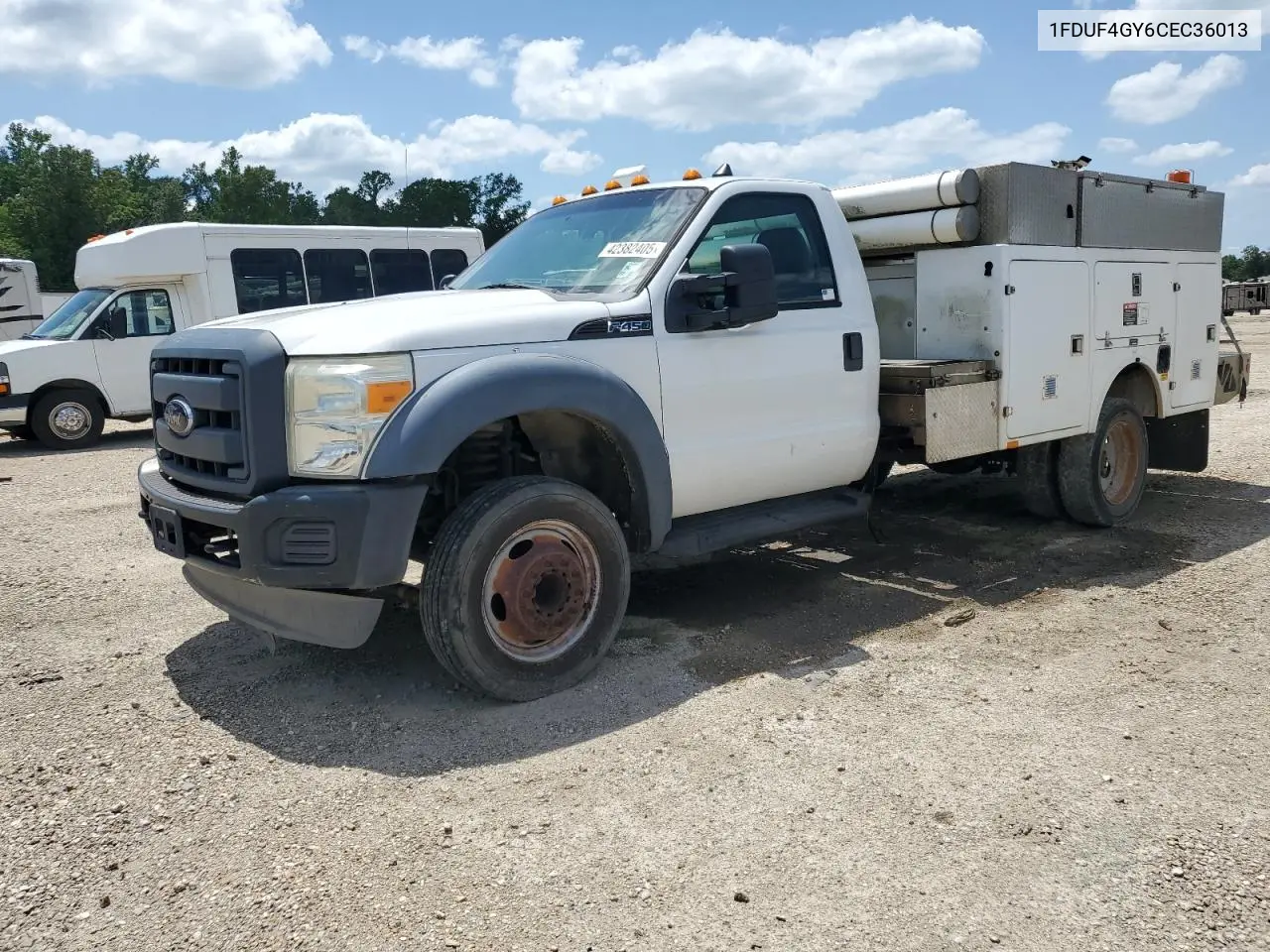 2012 Ford F450 Super Duty VIN: 1FDUF4GY6CEC36013 Lot: 56552635