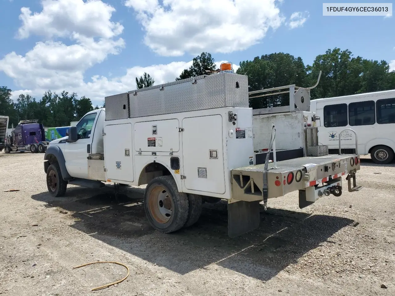 2012 Ford F450 Super Duty VIN: 1FDUF4GY6CEC36013 Lot: 56552635