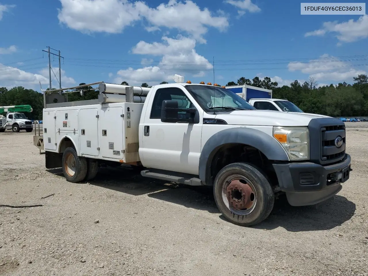 2012 Ford F450 Super Duty VIN: 1FDUF4GY6CEC36013 Lot: 56552635