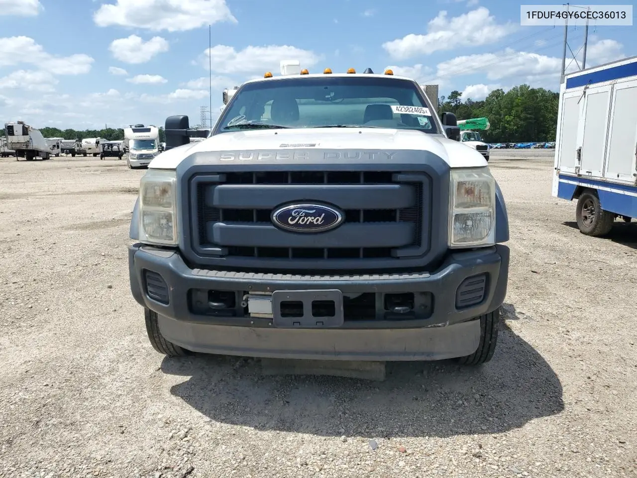 2012 Ford F450 Super Duty VIN: 1FDUF4GY6CEC36013 Lot: 56552635